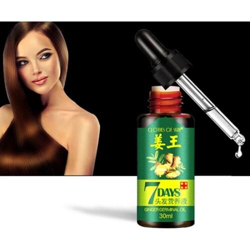 Hairs Nutrition Ginger Essence Anti Hair lost Hairs Mask Hair Essential Oil Hair Care Oil Essential Oil Dry and Damaged 30ml