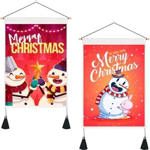 Hanging Pictures Christmas Decoration Tapestries Decorations Painting For Living Room Easter Supplies Tapestry Home Ornaments