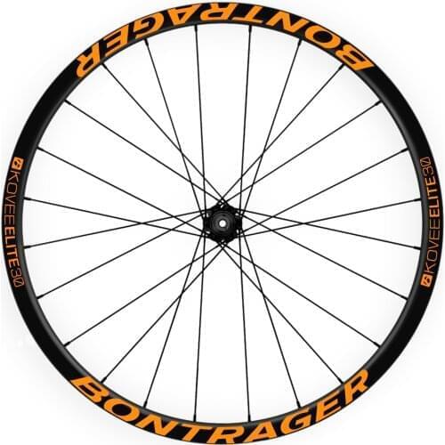 Complete KIT of compatible bike tire stickers 29 ”BONTRAGER KOVEE ELITE 30 WH06 cycling accessories