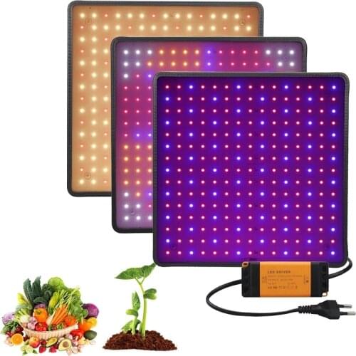 Full Spectrum LED Grow Lights 1000W Phyto Plant Panel Lamp Fitolamp Phytolamp for Indoor Flower Veg Growbox Hydroponic Greenhous