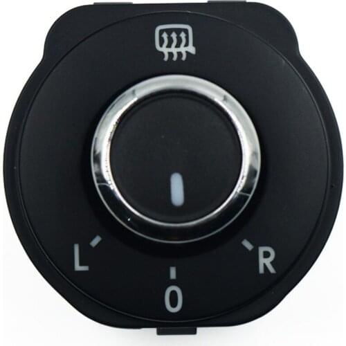 Exterior Rear Side Mirror Switch Adjust Knob For VW Volkswagen Polo 6R 2011-2016 # 6RD 959 565B 6RD959565B