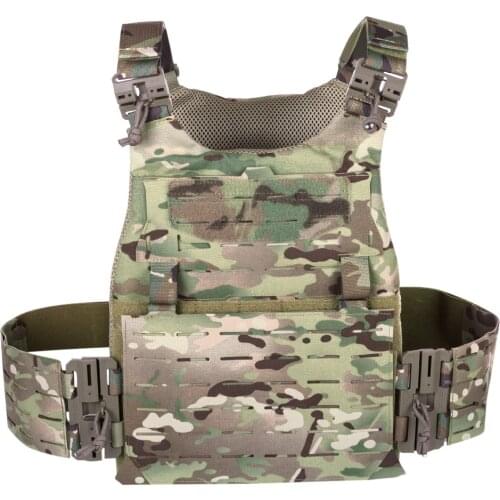DMgear Magnetic Buckle Tactical Vest 6 Grid MOLLE Panel - Black /Olive Green / Camo ( RG BK MC )