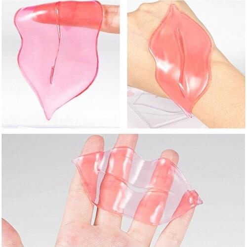 1pc Collagen Lip Mask Moisturizing Anti Dry Lip Membrane Plant Extract Pomegranate Essence Nourishing Anti Wrinkle Skin Care