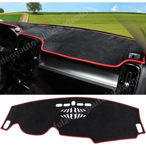 1pcs For Volvo XC40 2019-2021 Interior Car Dashboard Dash Mat Non-Slip Sun Cover Pad Mat car accessories