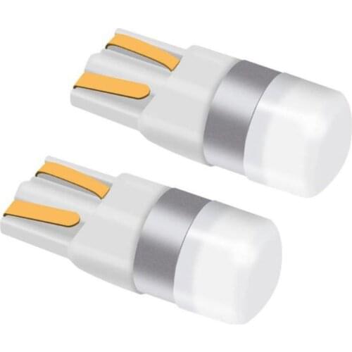 2Pcs 12V T10 W5W LED Car Clearance Lights Reading Lamp 3030 SMD Auto Interior Dome Door Bulb Accessories 6000K lights For Car