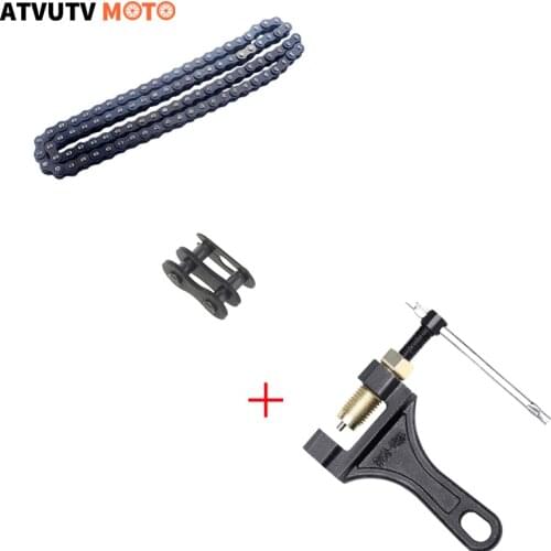 428 Chain 140L Links Heavey Duty Drive Chain Link For Minimoto 150cc 125cc 110cc ATV Dirt Pit Bike Scooter Go kart Motocross