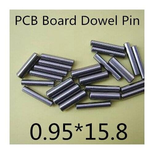 500pcs/lot High Quality 0.95mm stainless steel pcb board dowel pin length 15,8