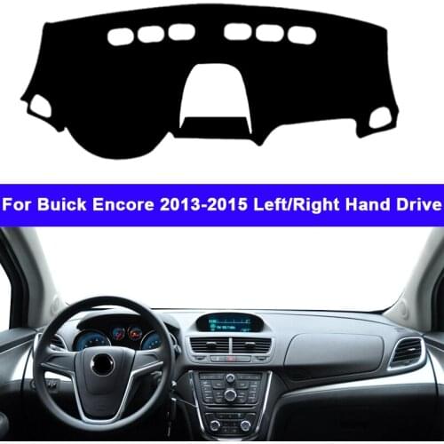Car Inner Dashboard Cover DashMat Carpet Cape For Buick Encore 2013 2014 2015 Console Protector Sun-Shade Automobile Anti-UV