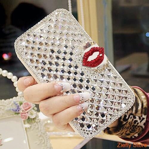 Bling Case For huawei honor 40 p30 pro p20 lite p 40 20 stand Flip book cover on honor 10 light hono 20 Pro 8s 8c 8x 8a coque