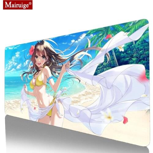 Big Mousepad 900x400mm Darling In The Franxx Girls Gaming Desk Mat Mouse Pad Xxl DIY Custom Keyboard Pad for Laptop Table Pads