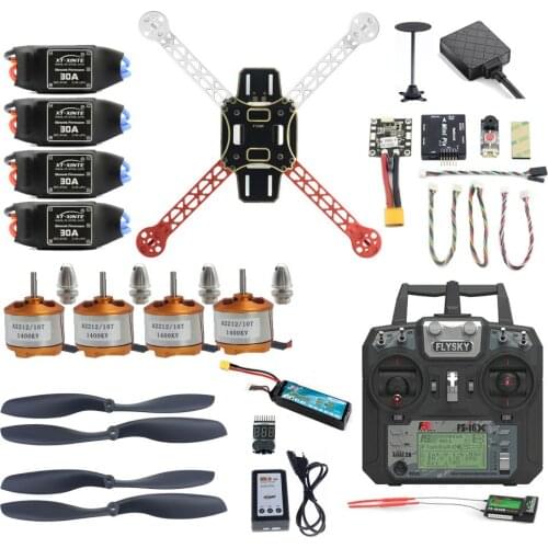 Pro DIY Mini 330 Full Kit FPV Drone 2.4G 10CH RC 4-Axis Airplanes Radiolink Mini PIX M8N GPS PIXHAWK Altitude Hold Mode