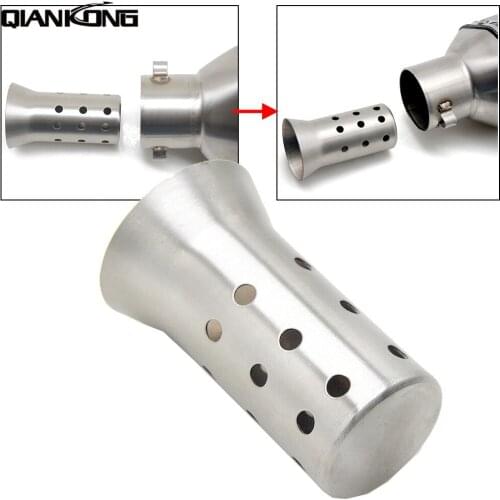 DB Killer Silencer Noise Sound Eliminator 51mm Exhaust Pipe Muffler For BMW R1200R/S/ST R1200GS/RT R1150RT S1000RR SX 125 EXC450