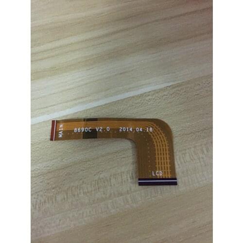 Free shipping touch screen Cable,100% new touch panel Cable , test good touch panel digitizer Cable 8690C V2.0