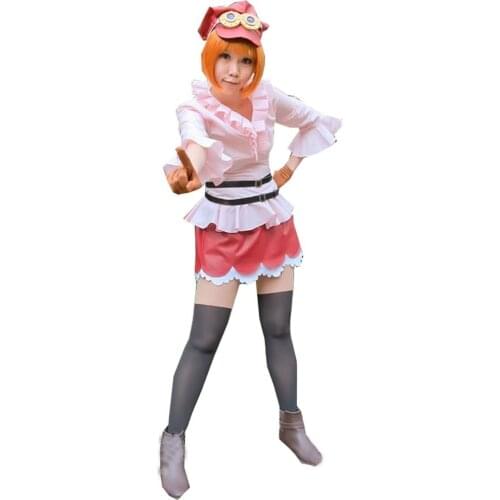 2019 One Piece Koala Cosplay Costume Top+Skirt+Belt+Glove+Sock+Hat