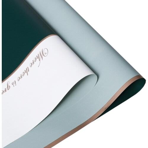 Flowers Packing Material Double Side Waterproofing Printing Bouquet Flower Paper Wedding Gift Clothing Paper DIY Flower Wraping