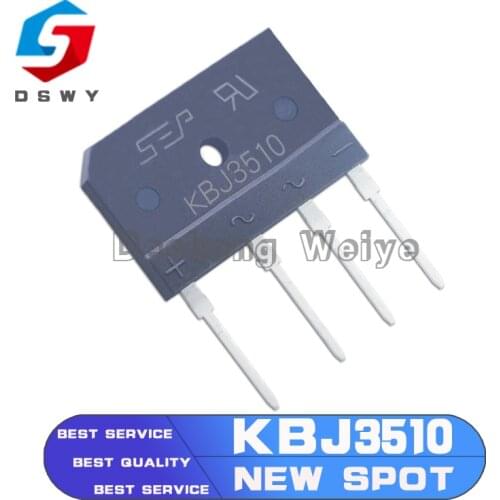 5PCS KBJ3510 GBJ3510 35A 1000V BRIDGE RECTIFIER New And Original IC