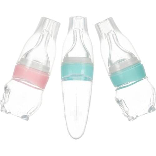 New Baby Pacifier Type Medicine Feeder Edible Silicone Simulation Pacifier With Scaled Water Feeder Silicone Tube Head