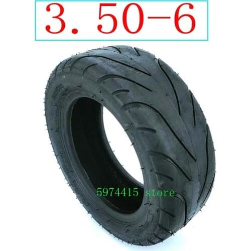 Upgrade 3.50-6 10x4.00-6 90/65-6 Universal Vacuum Tires for Electric Scooter Balancing Car Tubeless Explosion-proof Tyre