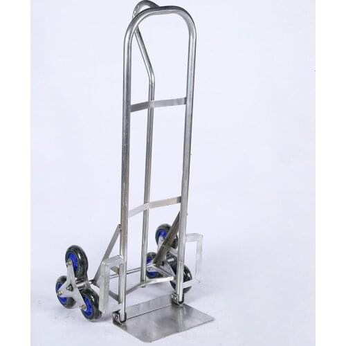 Climbing Car Six-wheeler Load King Hand Truck Pulling Truck Warehouse Handling Tool Trolley Climbing Car