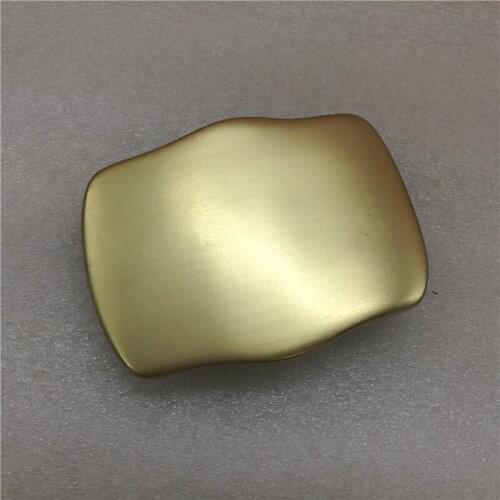 Light panel buckle belt buckle High quality copper buckle smooth buckle denim belt accessories leather crafts belt accessories