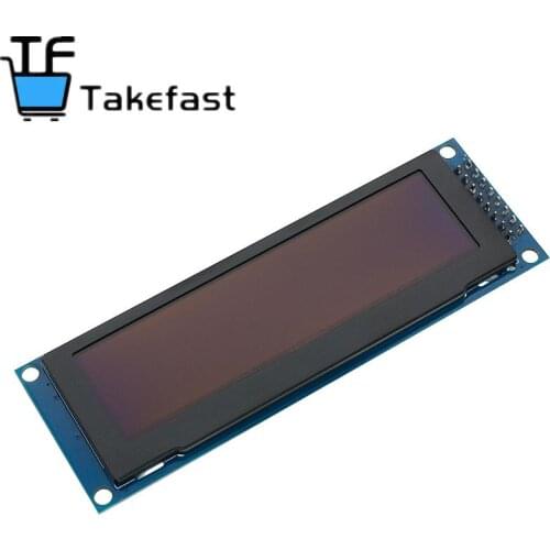 Real OLED Display 3.12" 256*64 25664 Dots Graphic LCD Module Display Screen LCM Screen SSD1322 Controller Support SPI