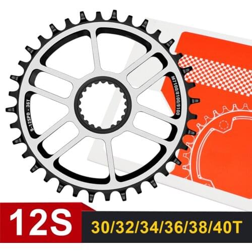 12 Speed Bicycle chain M6100 M7100 M8100 M9100 Direct Mount Crankset 32T 34T 36T 38T 40T T6 Bike Chain Ring Parts For Shimano
