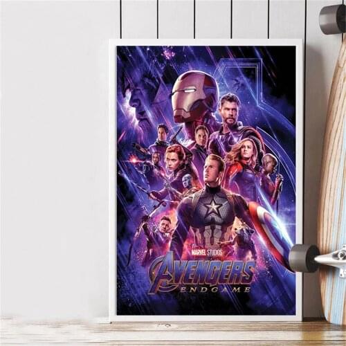 Marvel Superhero Canvas Painting Avengers Final battle Comic Poster Wall Art Picture for Living Room Bedroom Home Decor Cuadros