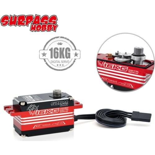 Surpass Hobby Brushless Motor Metal Gear Racing Short Body Low Profile Digital Servo RC Car Drift 1:10 1:12 Robot Arm Arduino