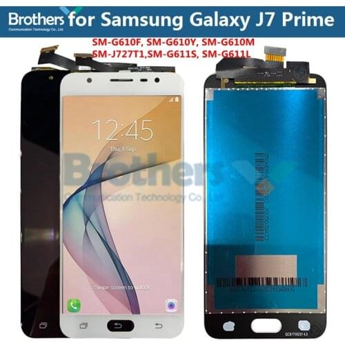 LCD Display For Samsung Galaxy J7 Prime LCD Screen Touch Screen Digitizer for G610 G610F/DS G610F G610M LCD Assembly Phone Parts