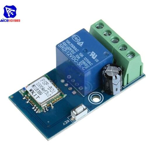 1 Channel DC 12V WiFi Cycling Timer Delay Switch Relay Module Smart Home Remote Control for Alexa Echo Google Home Nest SONOFF
