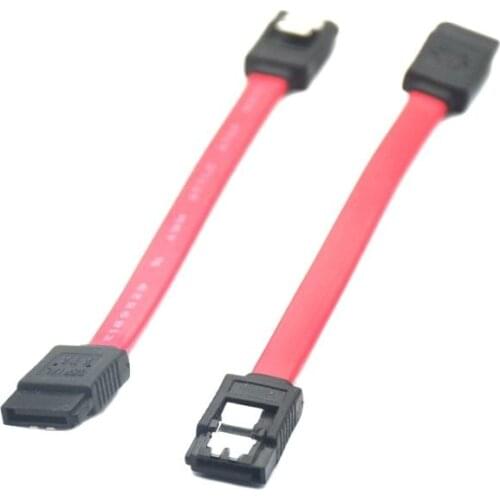 10cm 7Pin 7P SATA Serial ATA Short DATA Cable for HDD SSD Cord line 7pin sata short cable 0.1m