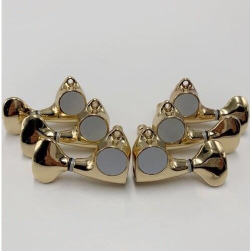 3L 3R Gold Lock String Tuners Electric Guitar Machine Heads Tuning Peg GOTOH