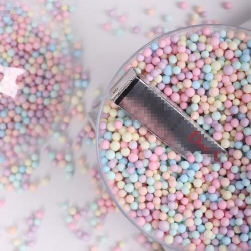 50g Colorful Polystyrene Styrofoam Balls Bottle DIY wedding Gifts Accessories Small Tiny Foam Beads Gift Balloon Foam Filler