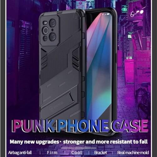 Phone Cover For Oppo Find X3 Case For Oppo Find X3 Pro Cool Bumper Hard Back Panel Phone Holder Shell Find X3 / Find X3 Pro