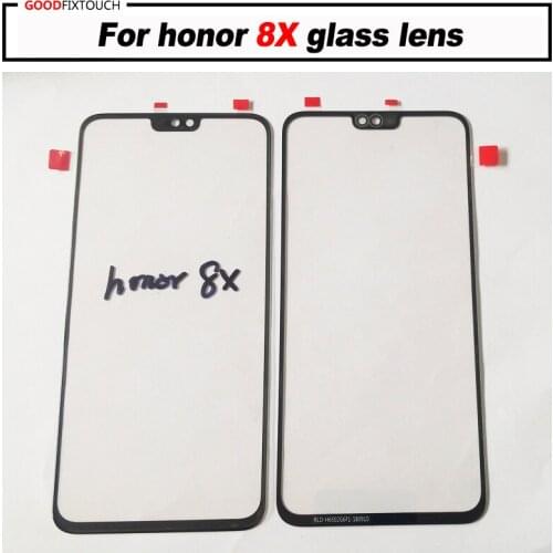 For Honor 8X Front Glass Touch Screen Top Lens LCD Outer Panel Repair For huawei Honor8X glass