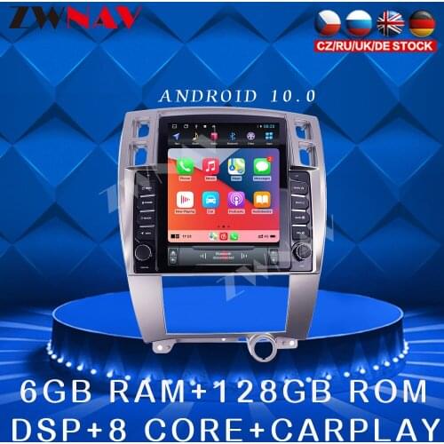 For Hyundai Tucson 2006-2013 Android 10 Tesla style Car DVD Player GPS navigation Car Auto Radio Stereo Multimedia Player