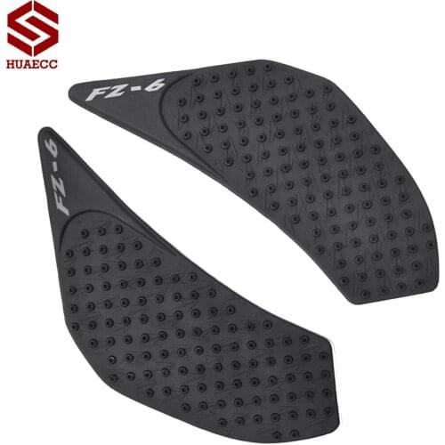 For Yamaha FZ-6N FZ6N 2006 2007 2008 2009 2010 motorcycle motocross 3M Rubber Tank Pad Side Gas Knee Traction Pads Decals