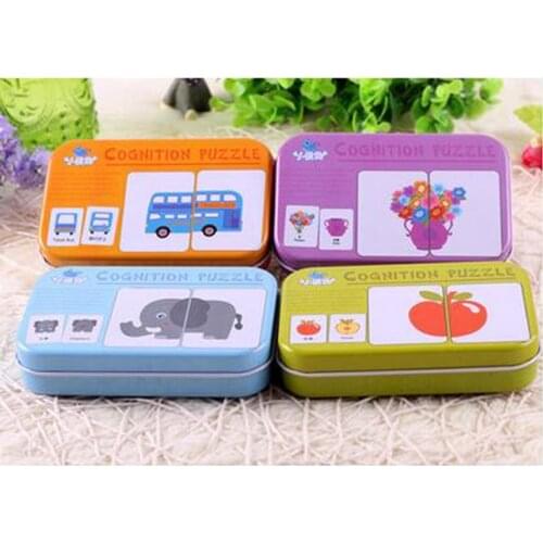 Flash Card Baby English Flashcards Animal Fruits Transportation Words Cognitive Baby Learning Cards Montessori Iron Box