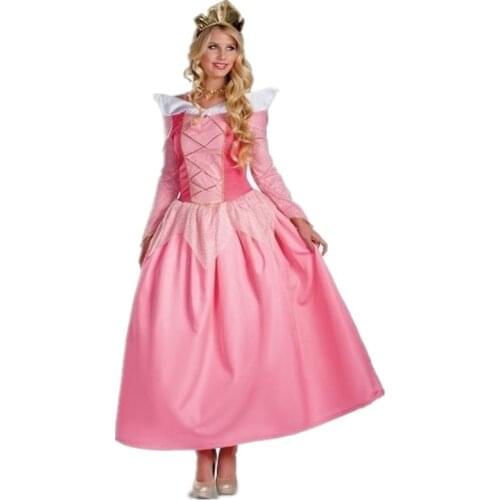 Halloween Adult Fairy Anna Elsa Princess Cosplay Costume Vintage Hooded Queen Fancy Dress Gown