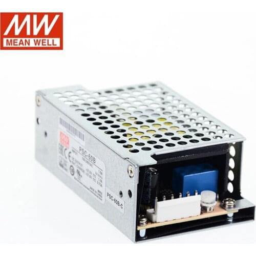 MEAN WELL PSC-60B-C 60W Switching Power Supply 27.6V 27.6V DC 1.4A 0.75A enclosed type with Battery Charger(UPS function)