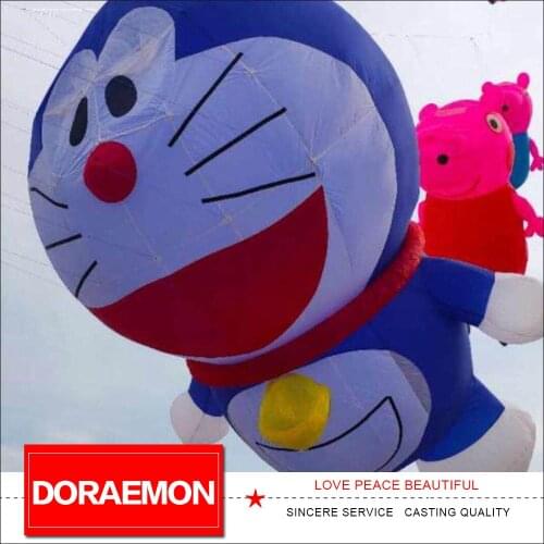 3.5m Soft Inflatable Kite Pendant for Audlts Outdoor fun Flying Show Cat Kites