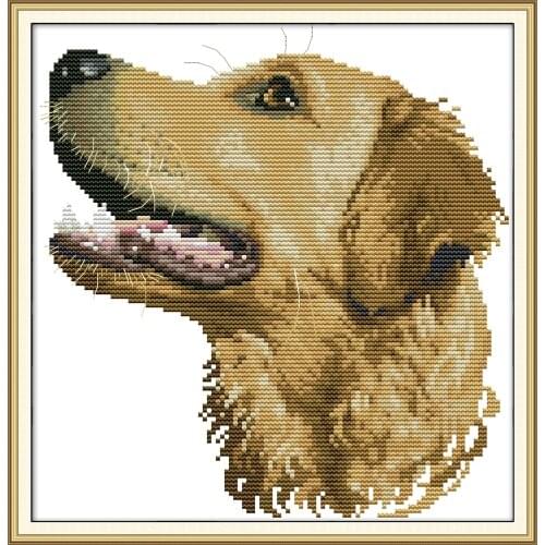 Pleut cross stitch kit aida 14ct 11ct count print canvas cross stitches needlework embroidery DIY handmade