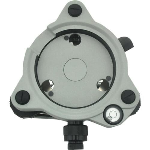 NEW Gray Replacement Tribrach with Optical Plummet for Topcon/Sokkia/Nikon/Trimble Total station /gps/prism