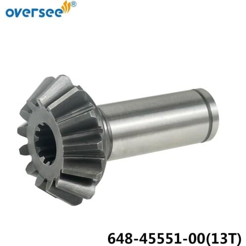 648-45551 Pinion Gear For Yamaha Outboard Motor 2T 25HP C25 F25 13Teeth 648-45551-00