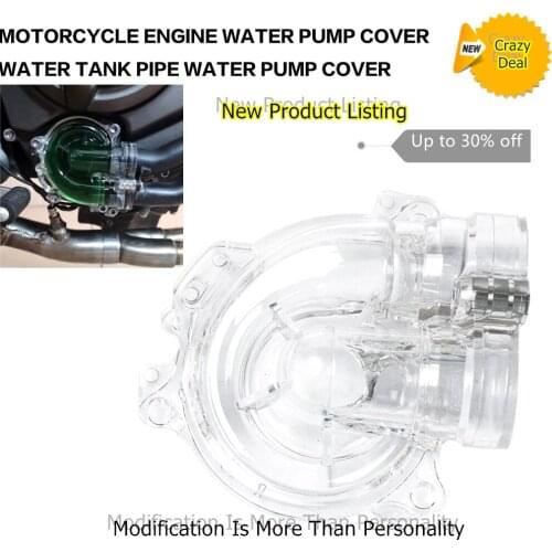 Water Tank Cooling Pipe Parts For YAMAHA MT-07 MT07 XSR700 2014-2020 Engine Water Pump Cover motorcycle accessories water cooler