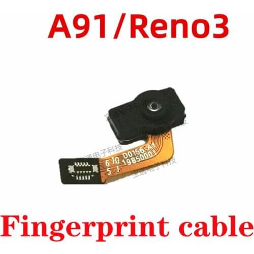 Touch ID fingerprint sensor Scanner Unlock key Button for OPPO A91 Reno3