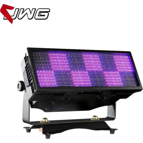 IP65 Waterproof Strobe LED Stage Light Wash Effect 12 Zones Control 1728*0.5W RGBW Full Color LED Matrix Stage Light For TV Show