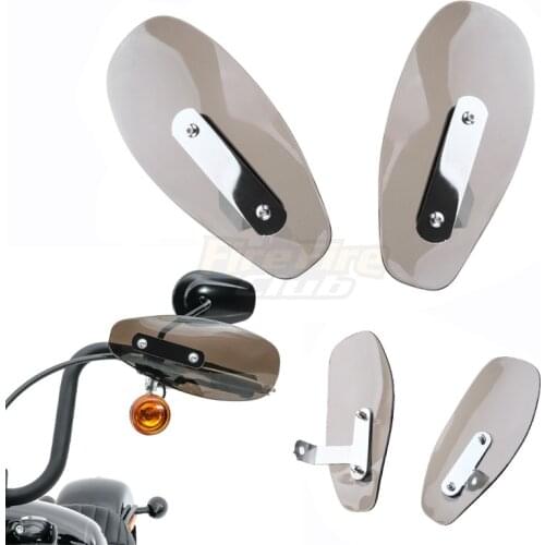 Motorcycle Smoke Hand Guard ABS Plastic Handguard Wind Falling Protection Protector Shield For Harley/Honda/Yamaha/Suzuki