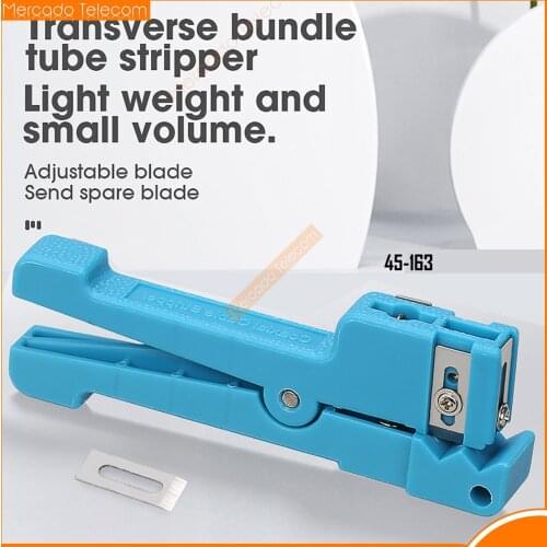 10pcs Cable Stripper 45-163 3.2-5.6mm Buffer Tube Stripper FTTH Ideal 45-163 coaxial Cable Sheath Jacket Cutter Free shipping