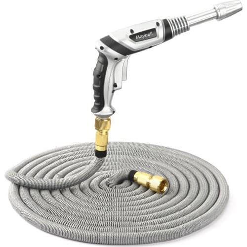 2020 New Stretchy Garden Hose Expandable Stretch Car Wash Expandable Hose For Car Wash Flexible Water Hose Water Gun